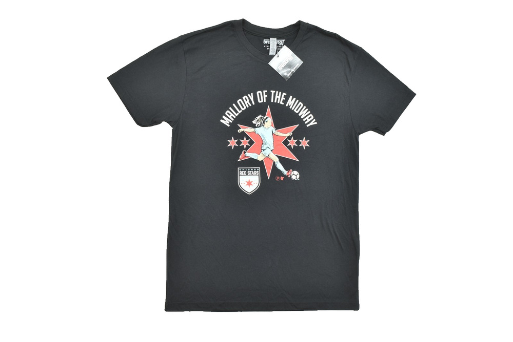 BreakingT Men's Regular Size M Mallory of the Midway Chicago Red Stars T-Shirt